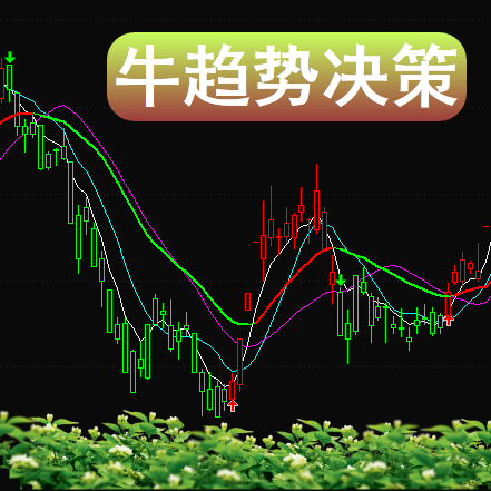 通达信版-牛趋势决策股市中长期走势的风向标大多数主力进退依据