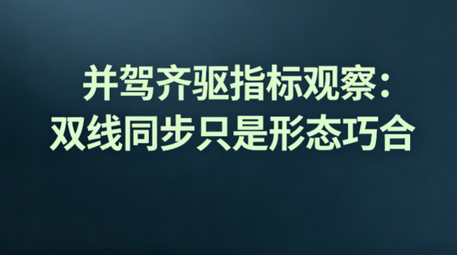��������ָ��۲죺˫��ͬ��ֻ����̬��